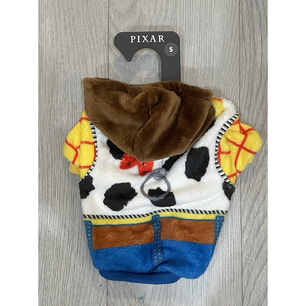 NEW Walt Disney Halloween Fluffy Pet Dog Costume - Toy Story - Woody - Size S